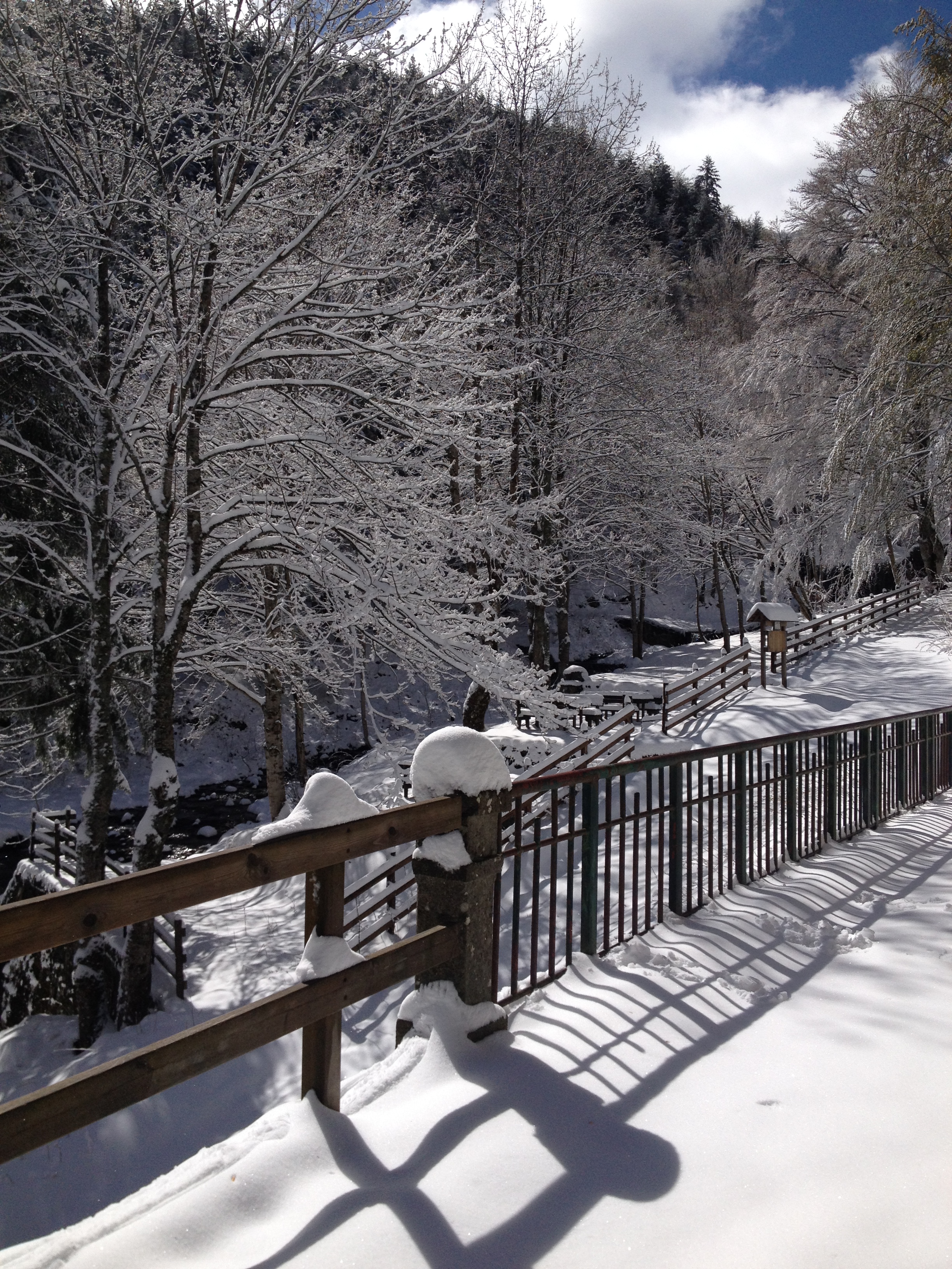 Il Rifugio Rio Re in inverno